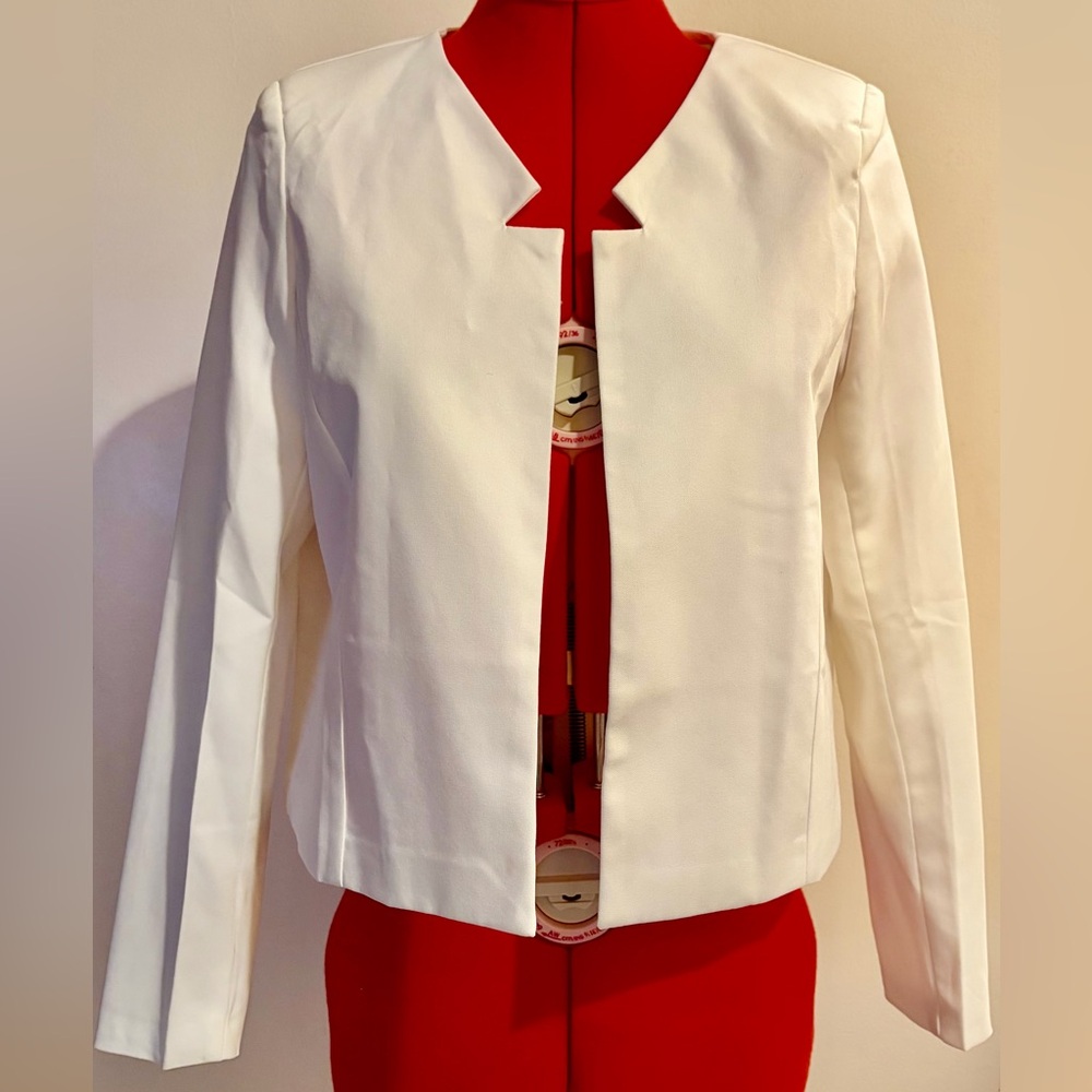 Elegant White Women's Jacket